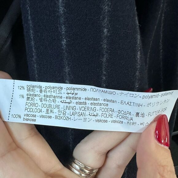 Zara Limited Edition Wool Blend Blazer, Size M - Picture 14 of 16